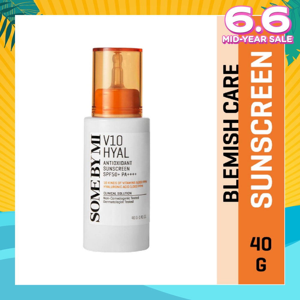 V10 Hyal Antioxidant Sunscreen SPF50+ PA++++ 40g