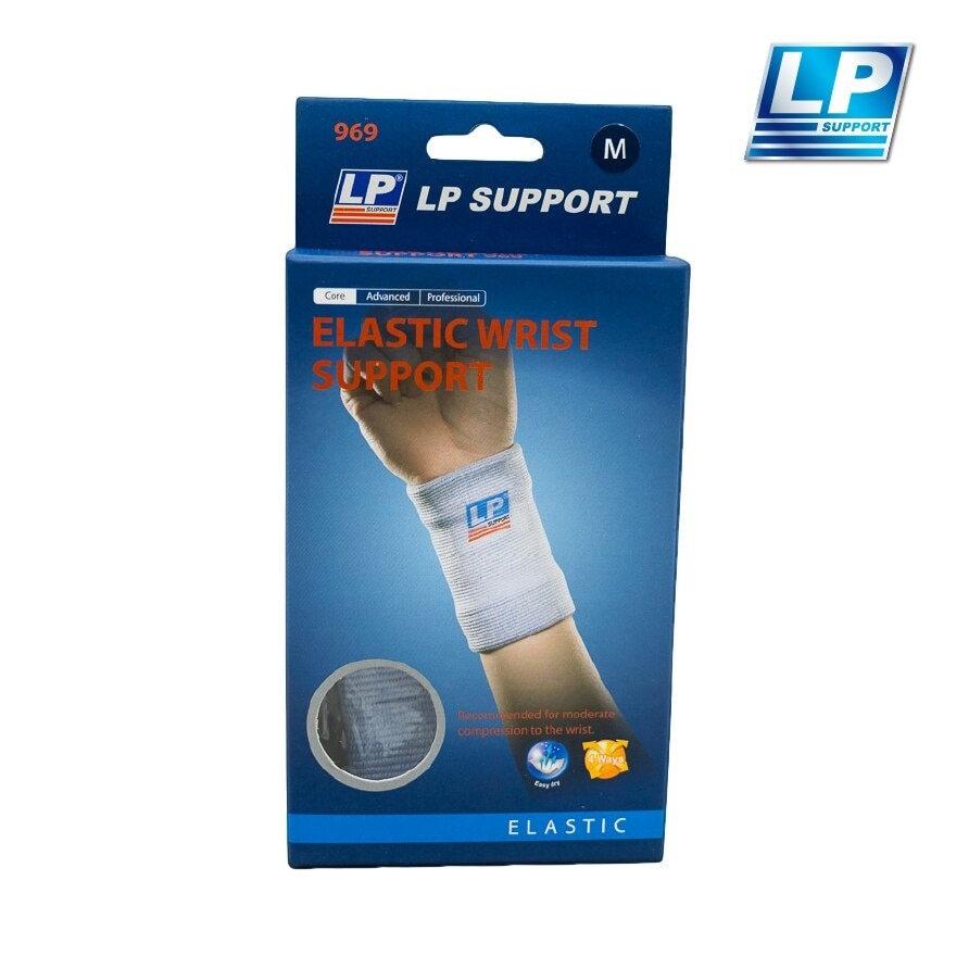 Elastic Wrist Support (Size M) Provides Soft Compression And Support For A Comfortable Fit 1s