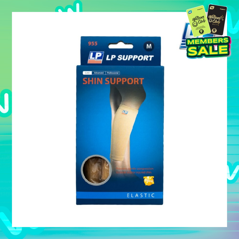 Shin Support (Size L) Recommended For Injured Shin And Strained Muscles 1s