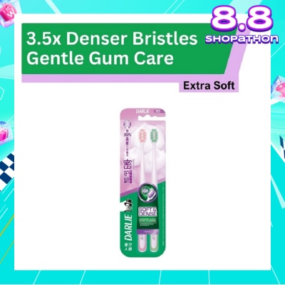 DARLIE Soft & Dense Gentle Gum Care Tootbrush Extra Soft 2s