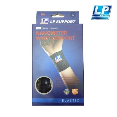 LP SUPPORT Nanometer Wrist Support (Size S) Helps Reduce Swelling And Provides Uniform Support And Compression 1s