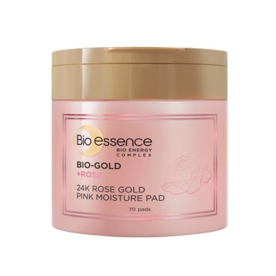 BIO ESSENCE Bio Essence Bio-Gold 24K Rose Gold Pink Moisture Pad 70s