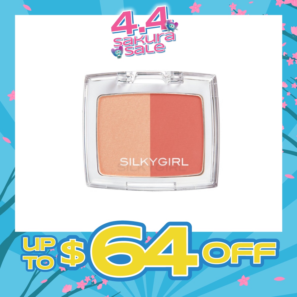 Shimmer Duo Blusher 02 Coral Glow 4g