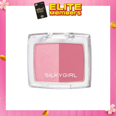 SILKYGIRL Shimmer Duo Blusher 03 Rose Petal 4g