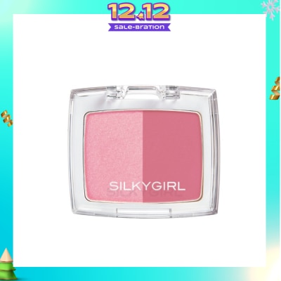 SILKYGIRL Shimmer Duo Blusher 03 Rose Petal 4g