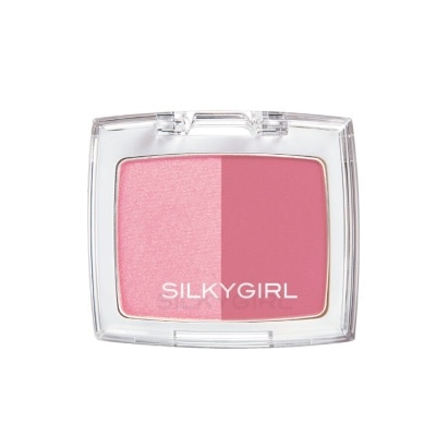 SILKYGIRL Shimmer Duo Blusher 03 Rose Petal 4g