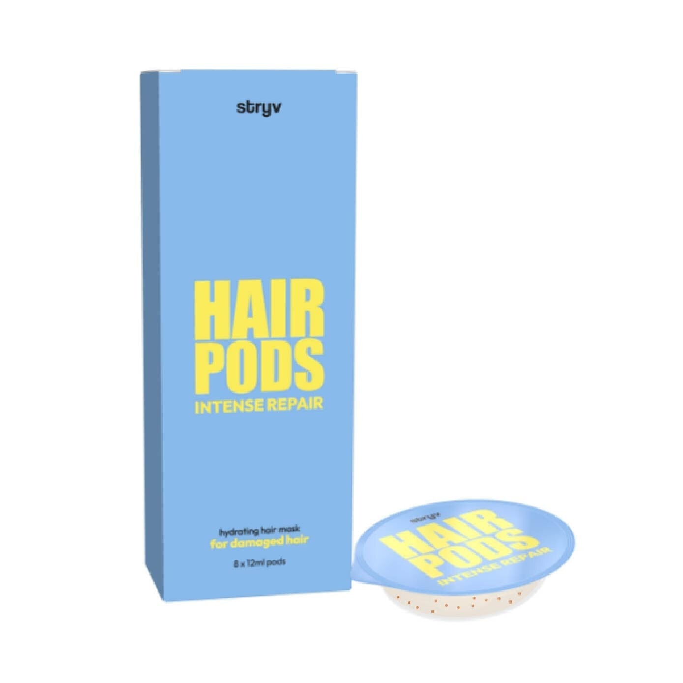 Hair Pod Hydrating Hair Mask Intense Repair (Suitable for Damaged Hair) 12ml x 8s