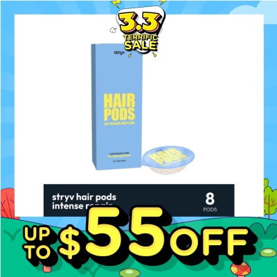 STRYV Hair Pod Hydrating Hair Mask Intense Repair (Suitable for Damaged Hair) 12ml x 8s