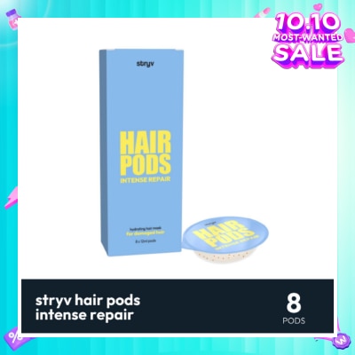 STRYV Hair Pod Hydrating Hair Mask Intense Repair (Suitable for Damaged Hair) 12ml x 8s