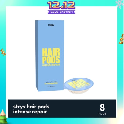 STRYV Hair Pod Hydrating Hair Mask Intense Repair (Suitable for Damaged Hair) 12ml x 8s