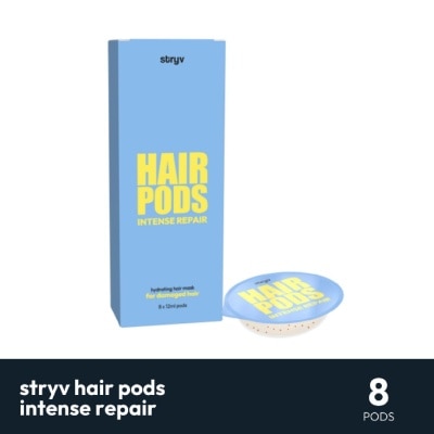 STRYV Hair Pod Hydrating Hair Mask Intense Repair (Suitable for Damaged Hair) 12ml x 8s