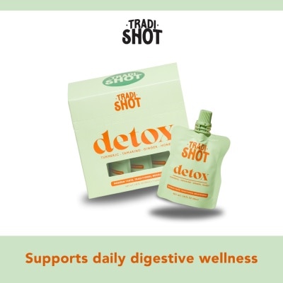 TRADISHOT - Detox Juice with Turmeric, Ginger & Honey 35ml x 7s