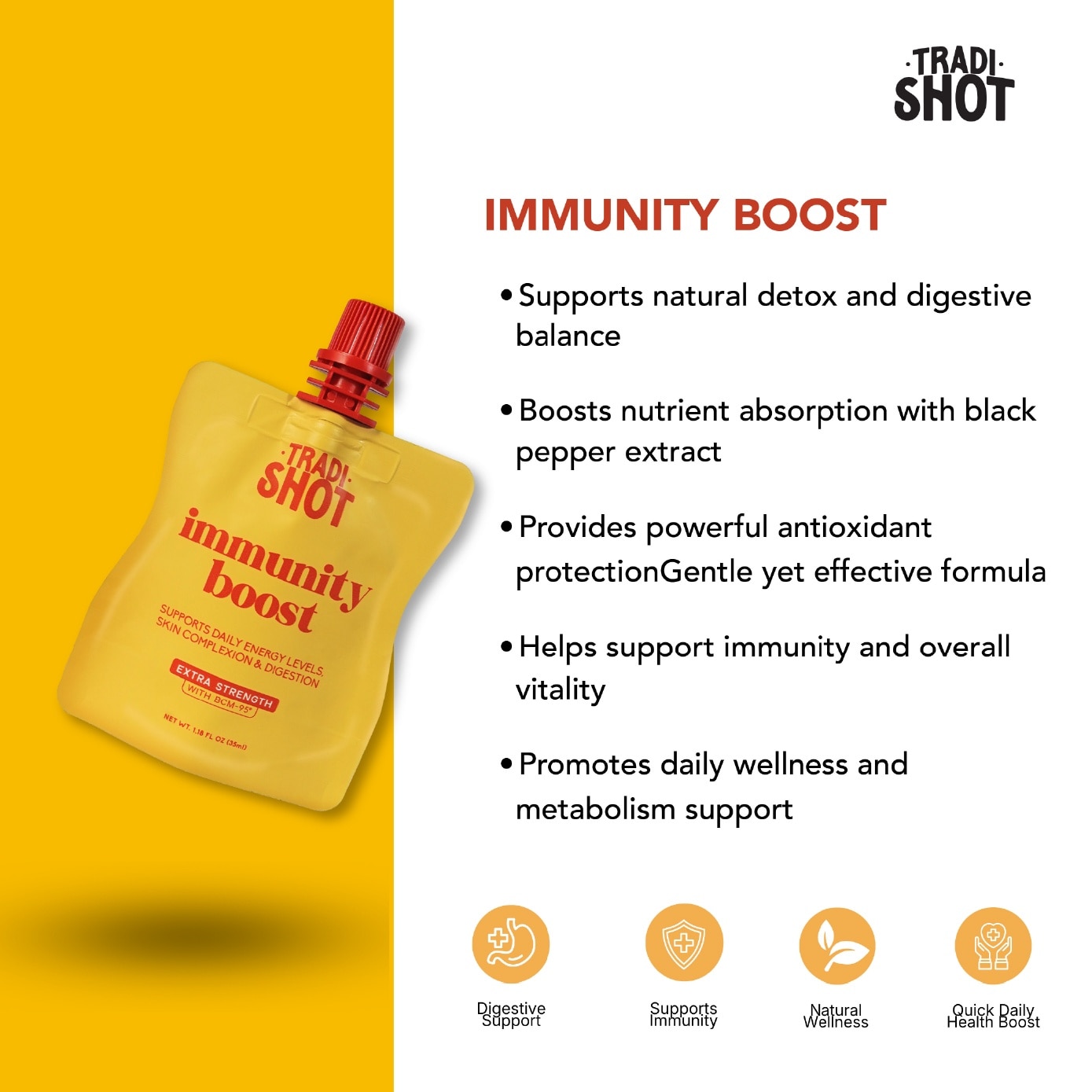 Immunity Boost Juice with BCM-95 Curcumin 35ml x 7s