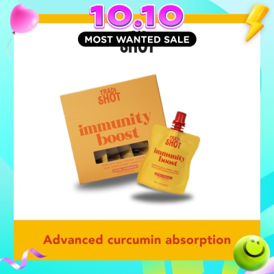 TRADISHOT Immunity Boost Juice with BCM 95 Curcumin 35ml x 7s image