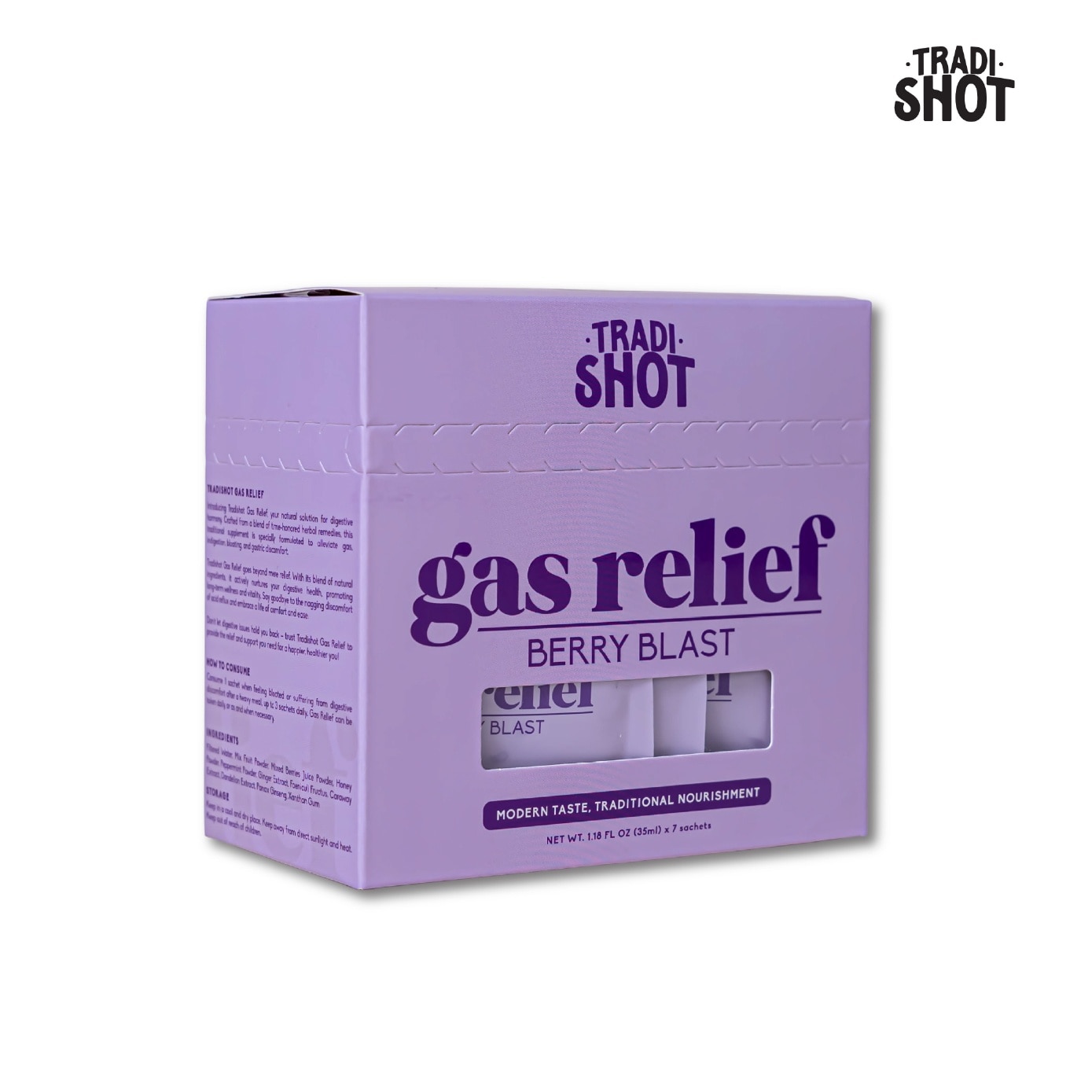 Gas Relief Juice Berry Blast 35ml x 7s