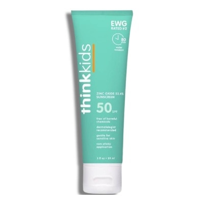 THINKBABY THINKSPORTS Natural Kids Sunscreen SPF50 (Water Resistant) 89ml