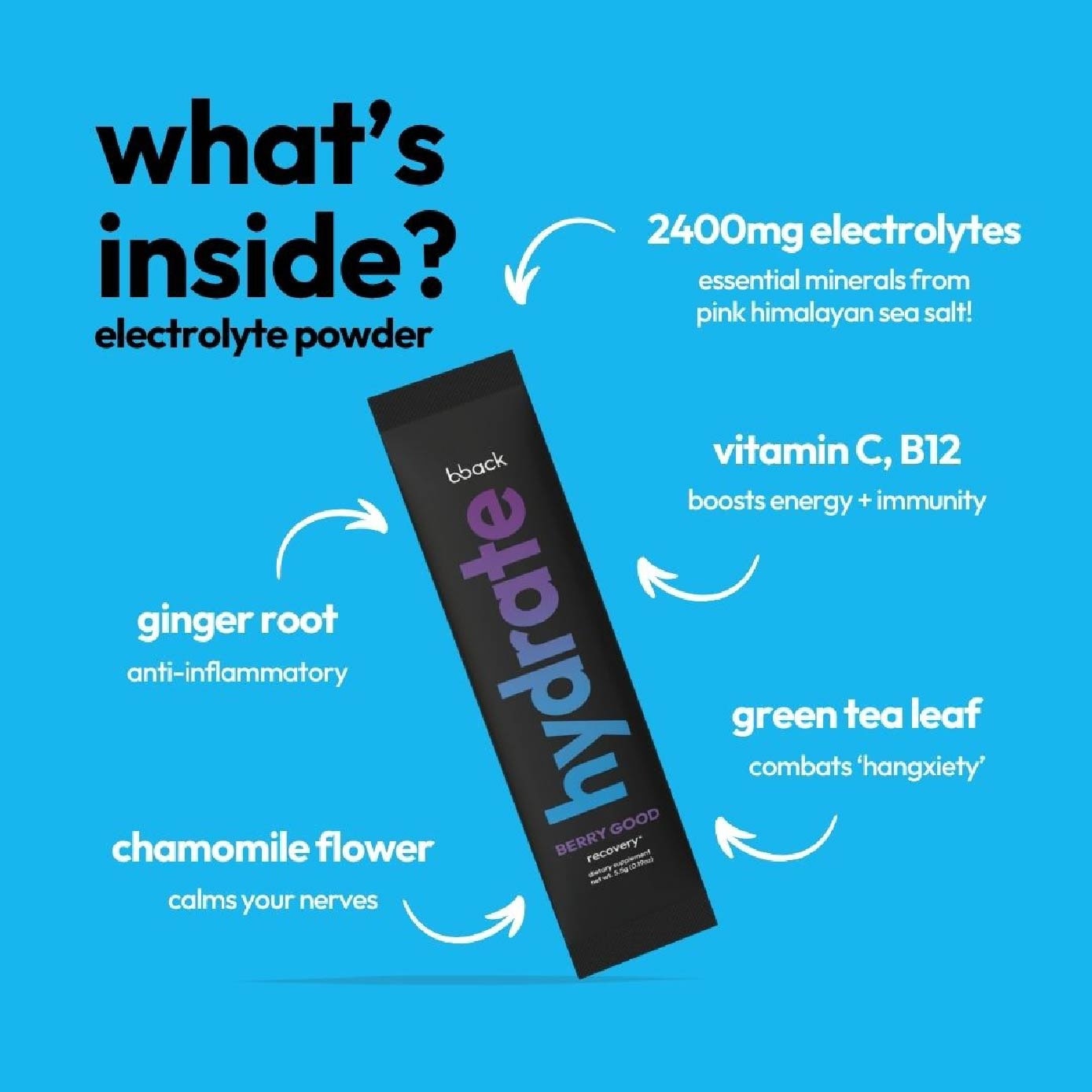 Hydrate Recovery Boost Berry Good 5.5g x 10s