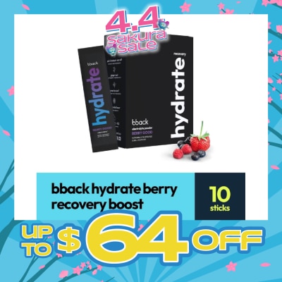 BOUNCEBACK - Hydrate Recovery Boost Berry Good 5.5g x 10s