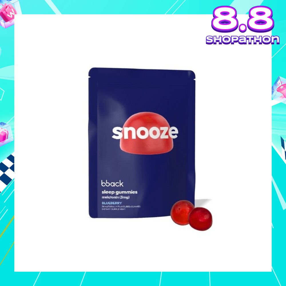 Snooze 3mg Melatonin Gummies 30s