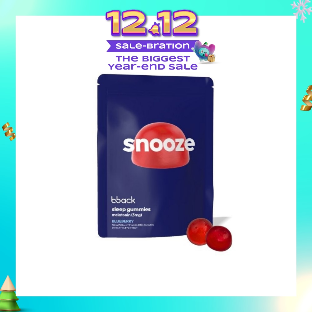 Snooze 3mg Melatonin Gummies 30s