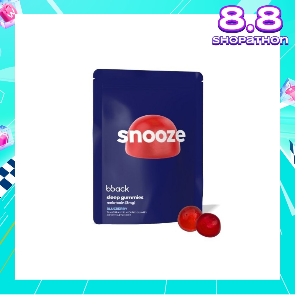 Snooze 3mg Melatonin Gummies 30s