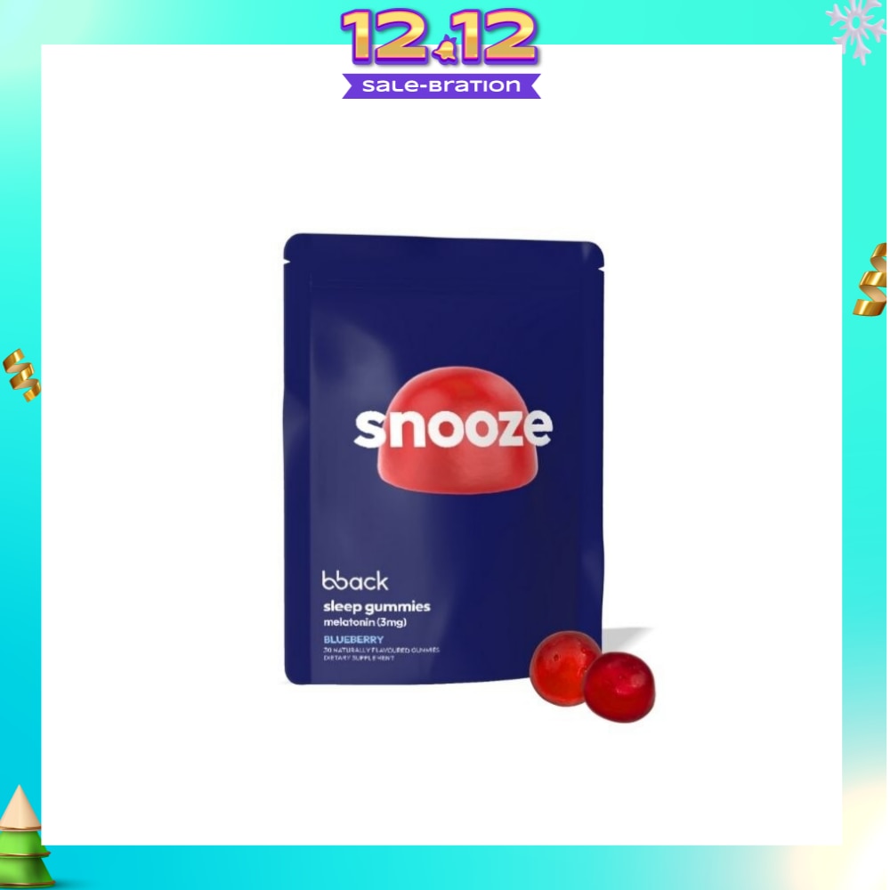 Snooze 3mg Melatonin Gummies 30s