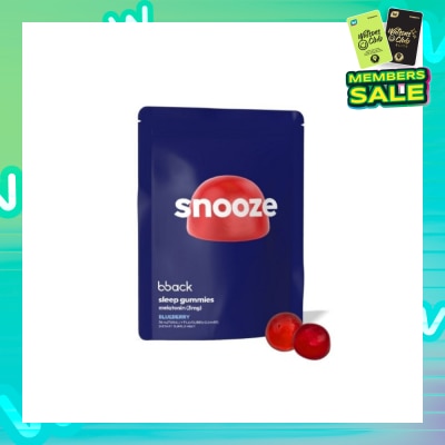 BOUNCEBACK Snooze 3mg Melatonin Gummies 30s