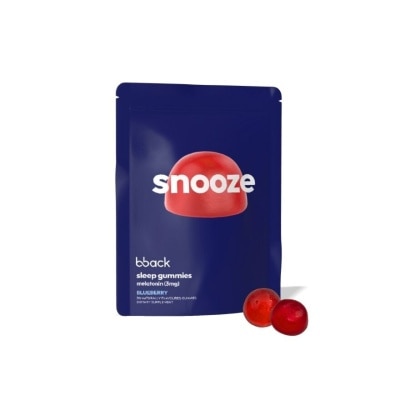 BOUNCEBACK Snooze 3mg Melatonin Gummies 30s