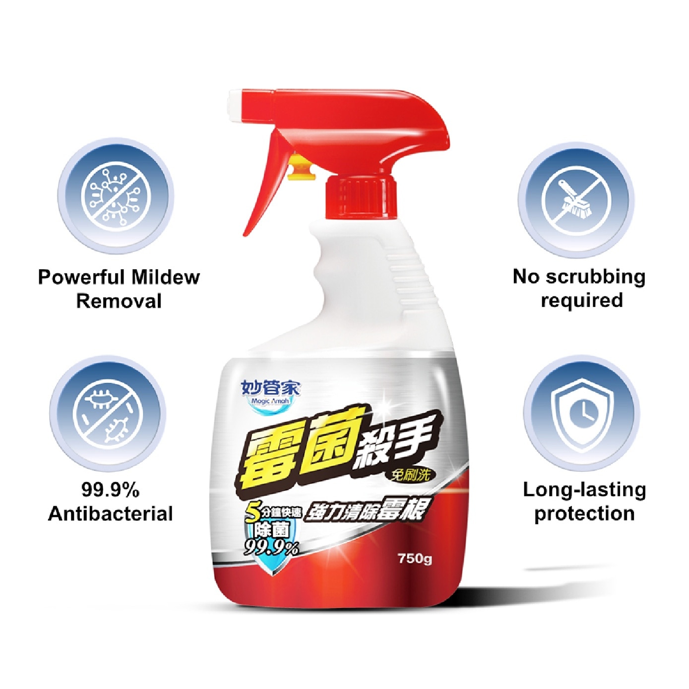 Mold Killer Spray 750g x 2s