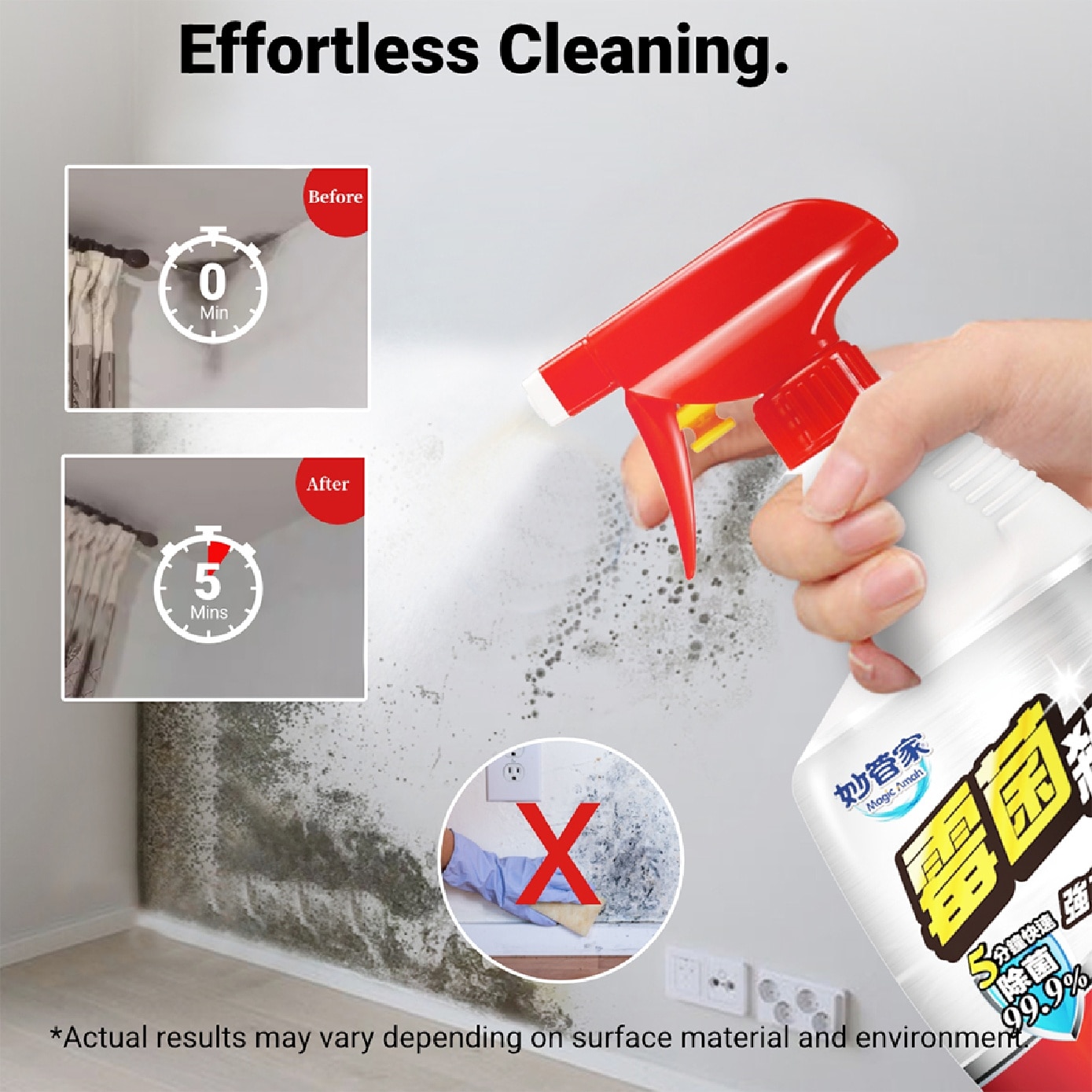 Mold Killer Spray 750g x 2s