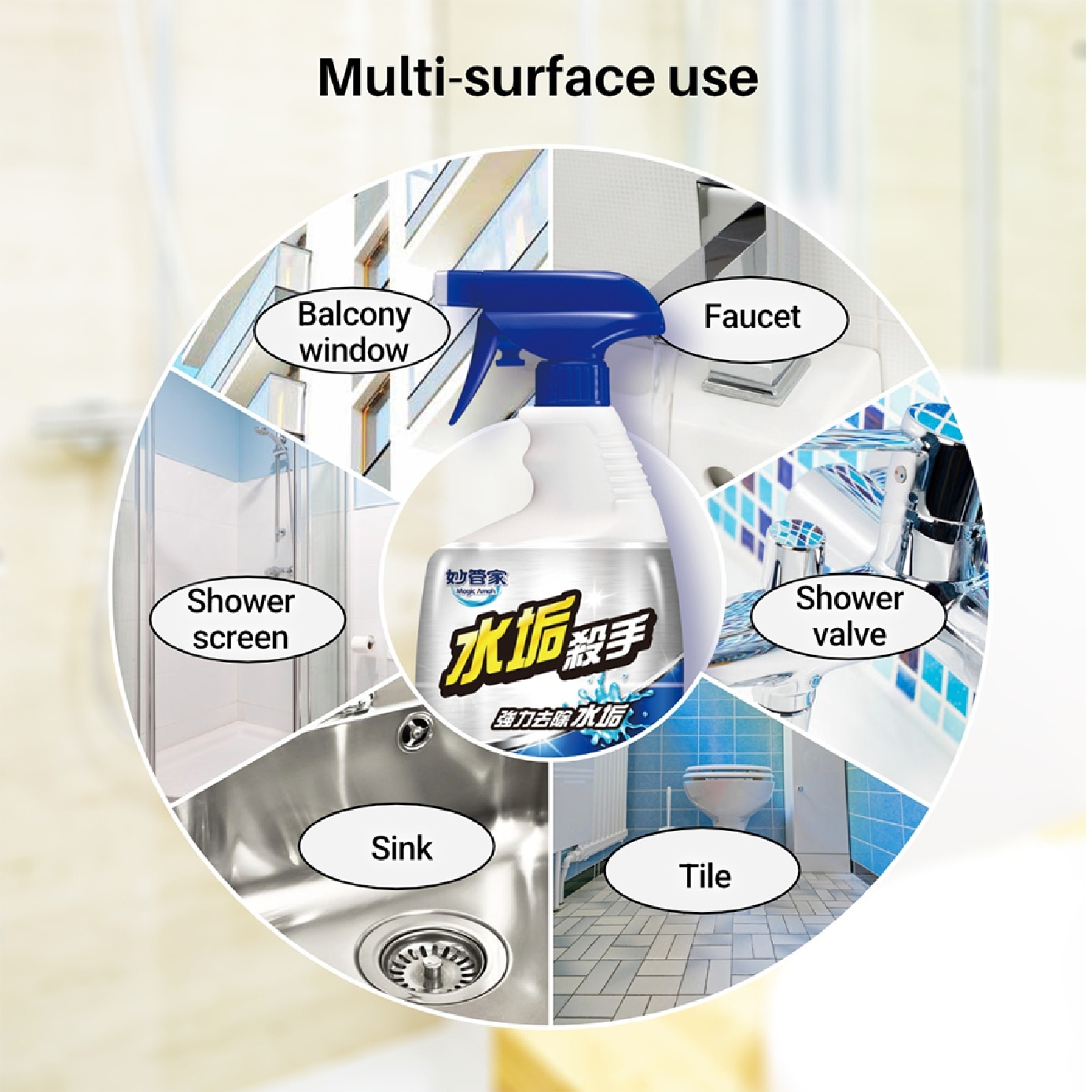 Limescale Killer Spray 750g x 2s