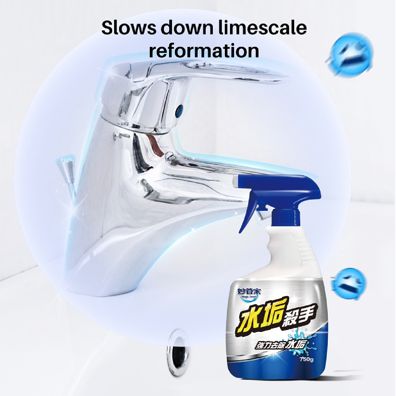 Limescale Killer Spray 750g x 2s