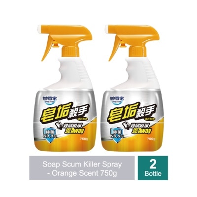 MAGIC AMAH - Orange Scent Soap Scum Killer Spray 750g x 2s