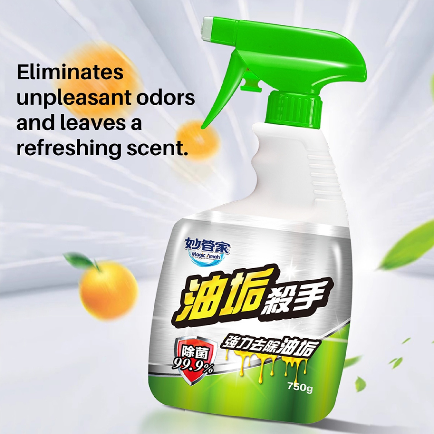 Kitchen Grease Killer Spray 750g x 2s