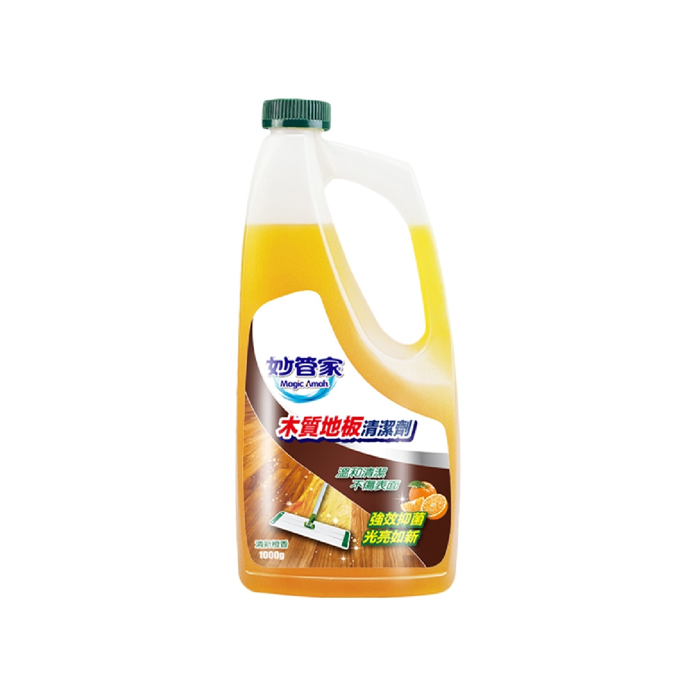 Orange Scent Wooden Floor Cleaner 1000g x 2s