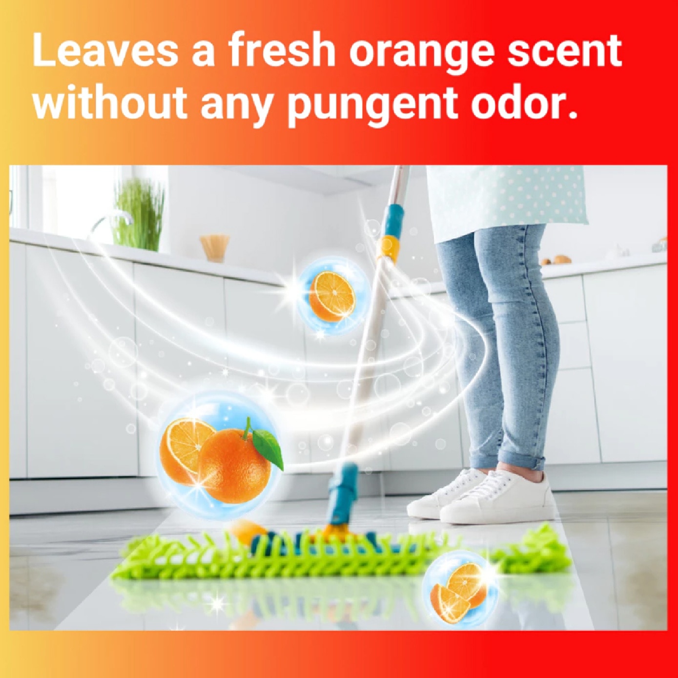 Quick Clean Orange Scent Floor Cleaner 2000g