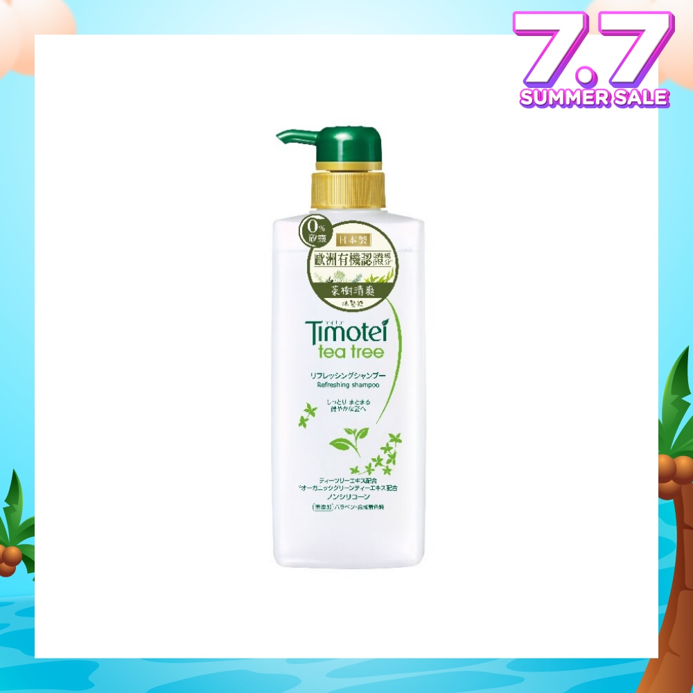 Shampoo Tea Tree (Remove Excess Sebum + Leave Fresh Scalp) 500g