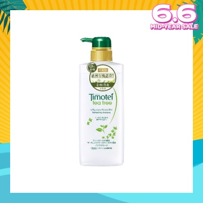 TIMOTEI Shampoo Tea Tree (Remove Excess Sebum + Leave Fresh Scalp) 500g