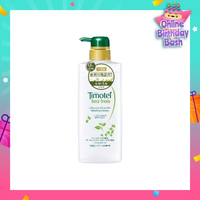TIMOTEI Shampoo Tea Tree (Remove Excess Sebum + Leave Fresh Scalp) 500g