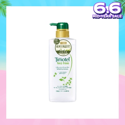 TIMOTEI Shampoo Tea Tree (Remove Excess Sebum + Leave Fresh Scalp) 500g