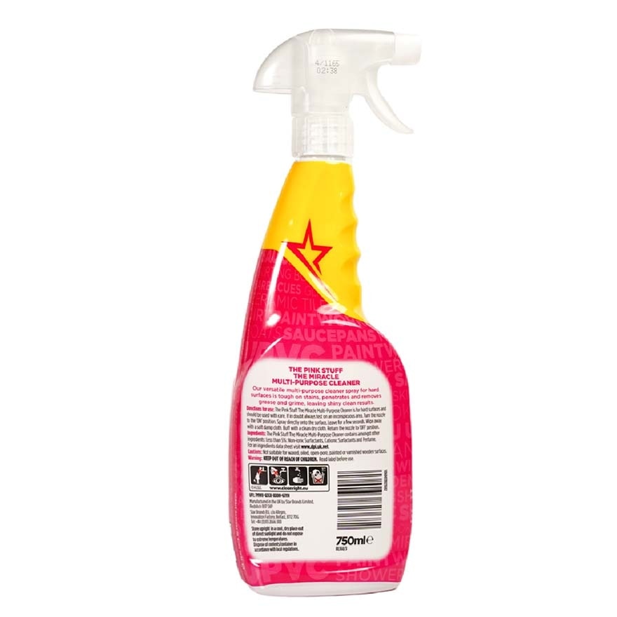 The Miracle Multi Purpose Cleaner (Spray Cleaner For Hard Surfaces) 750ml