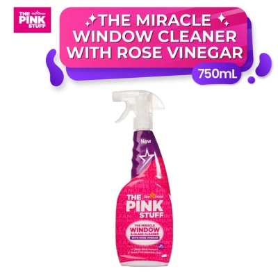 THE PINK STUFF The Miracle Window & Glass Cleaner With Rose Vinegar 750ml