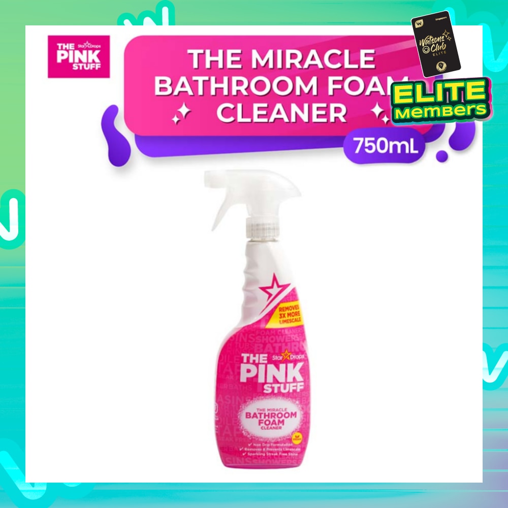 The Miracle Bathroom Foam Cleaner (Penetrate And Remove Dirt, Grease, Soap And Grime) 750ml