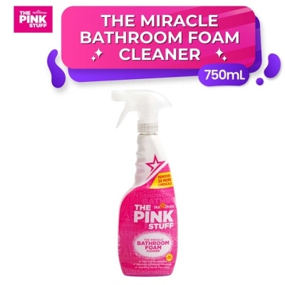 THE PINK STUFF The Miracle Bathroom Foam Cleaner (Penetrate And Remove Dirt, Grease, Soap And Grime) 750ml