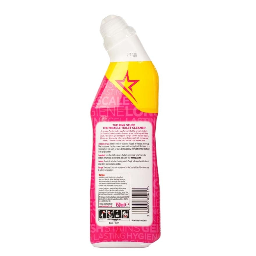 The Miracle Toilet Cleaner (Fresh And Fruity) 750ml