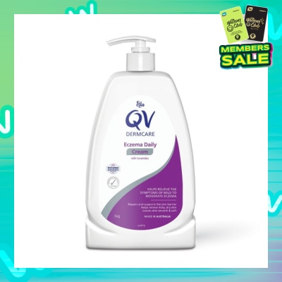 EGO QV Dermcare Eczema Daily Cream With Ceramides (To Helps Relieve Symptoms Of Mild To Moderate Eczema) 1000g