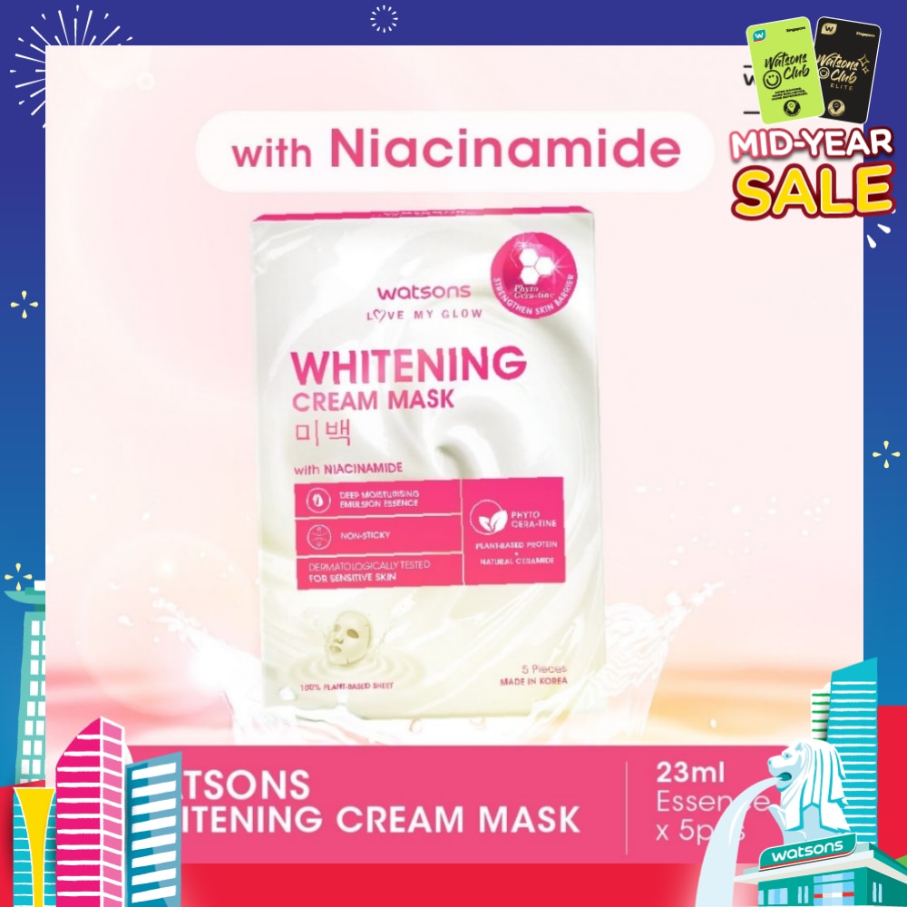 Whitening Cream Mask With Niacinamide (For Sensitive Skin) 5s
