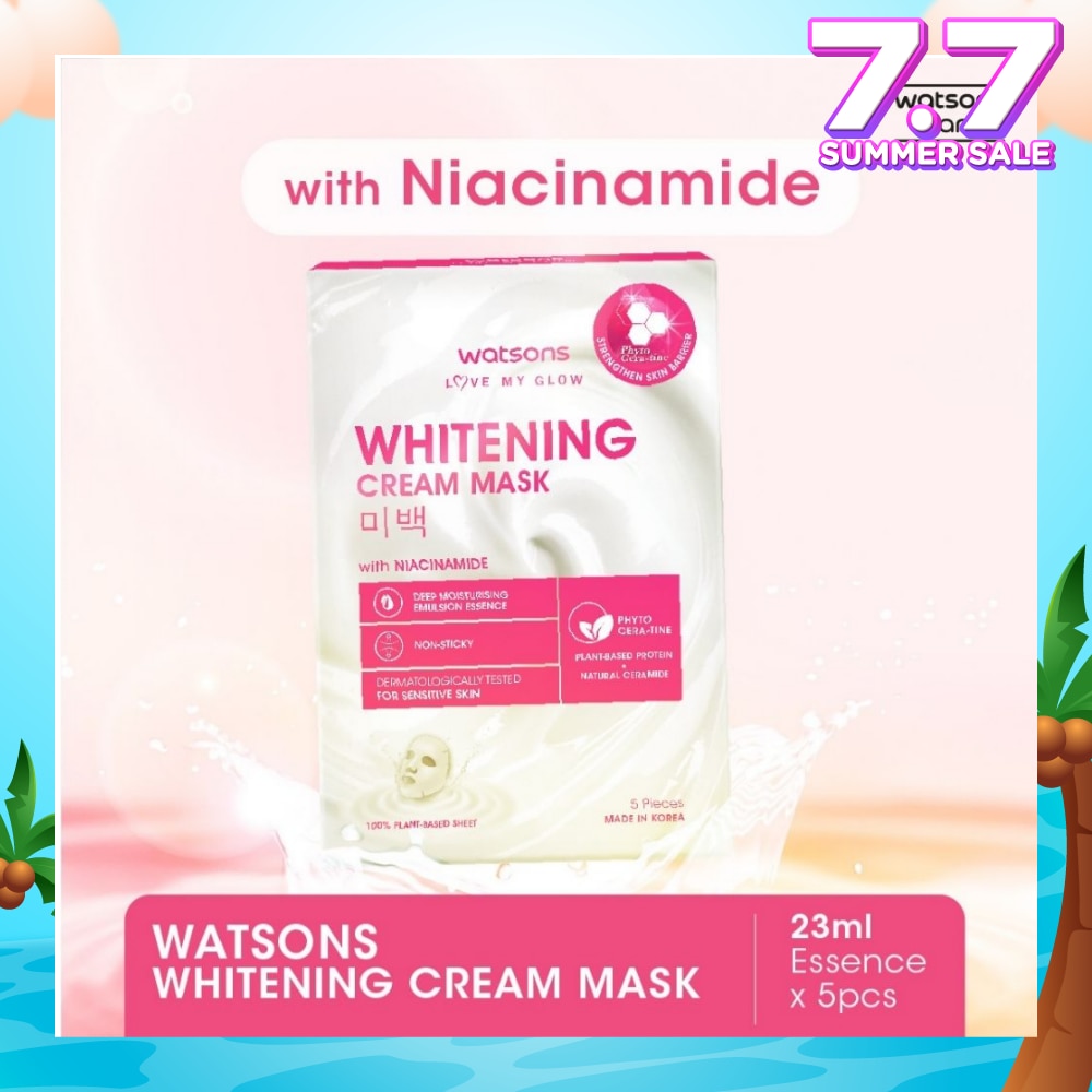 Whitening Cream Mask With Niacinamide (For Sensitive Skin) 5s