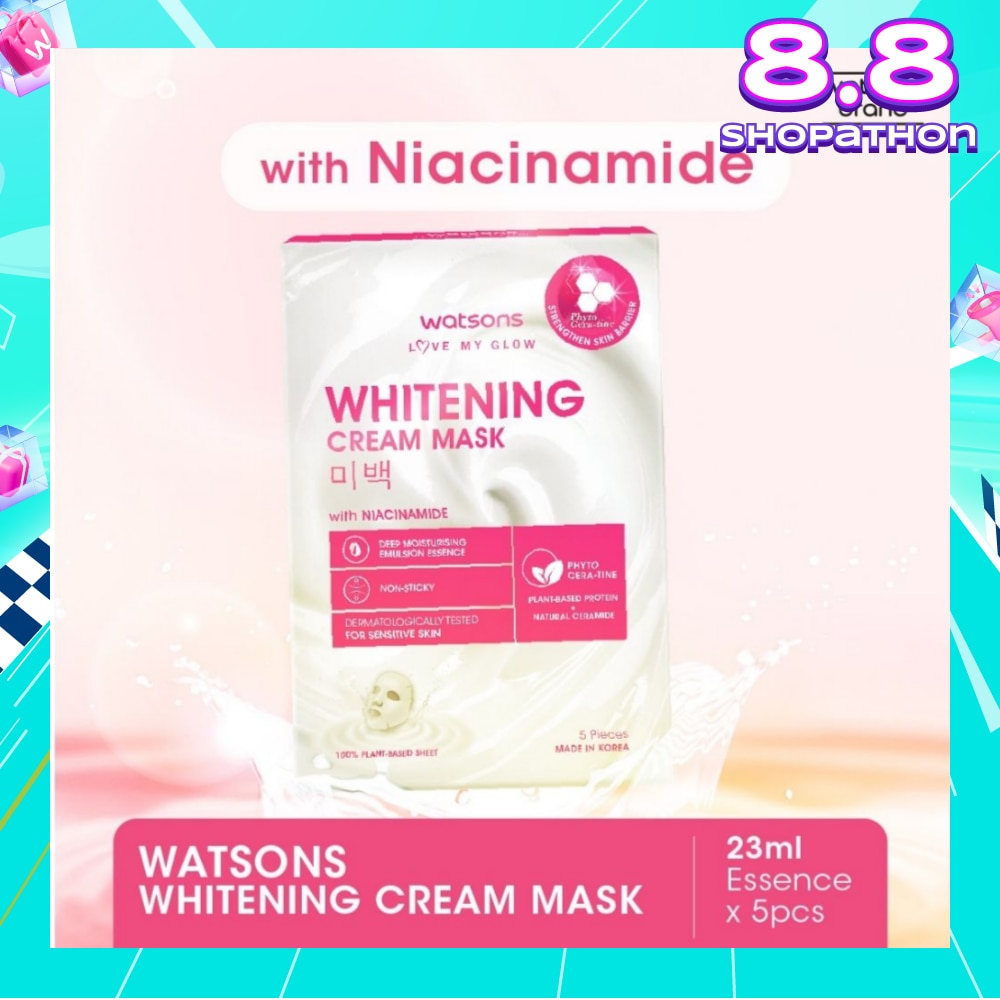 Whitening Cream Mask With Niacinamide (For Sensitive Skin) 5s