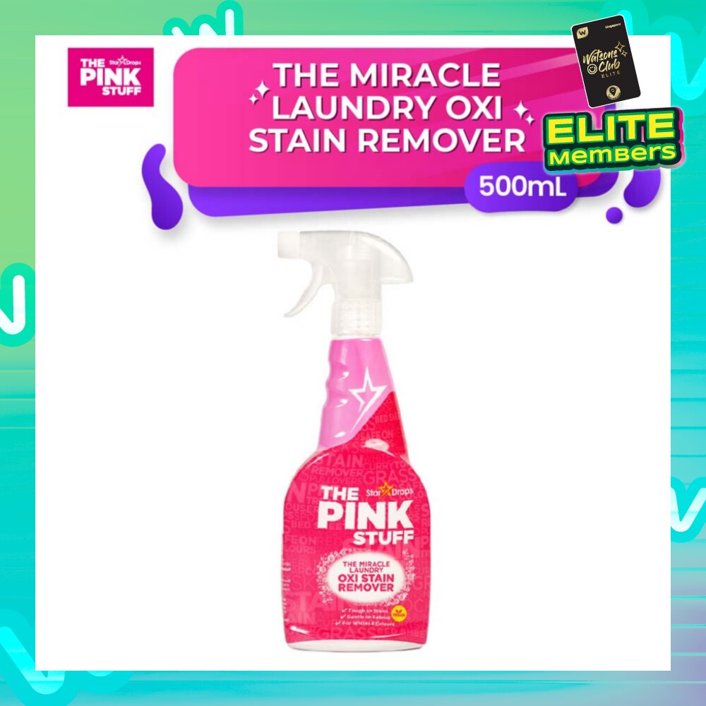 The Miracle Laundry Oxi Stain Remover (Great For Use With Whites And Colours) 500ml